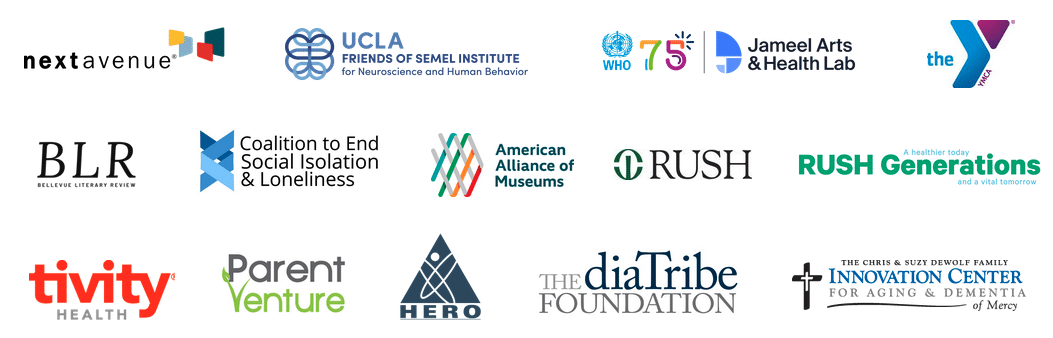 PUF8-prompartners Logos for Aetna, CVS Health, Northern Light Health, Big Health, DOROT, and Kilpatrick Townsend